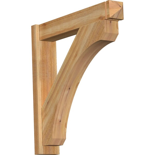 Ekena Millwork Legacy Arts & Crafts Rough Sawn Outlooker, Western Red Cedar, 6"W x 32"D x 32"H OUT06X32X32LEC03RWR - main
